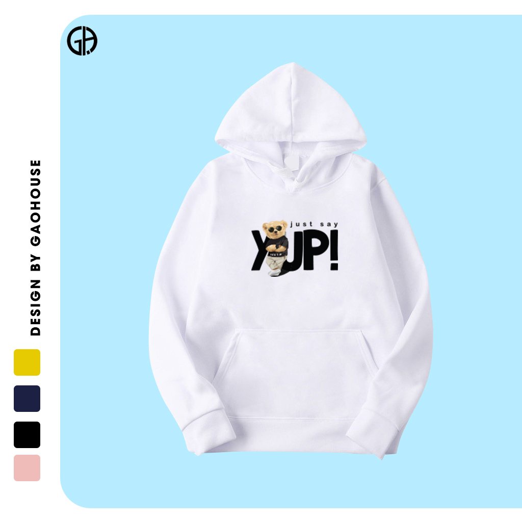 [Mã MABR30FA giảm 10% tối đa 30k đơn 99k] Áo Sweater/Hoodie Unisex Gạo House YUP - N255 | BigBuy360 - bigbuy360.vn