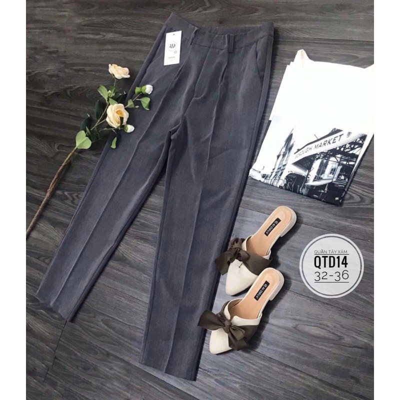 Bigsize Quần tây xám QTD14