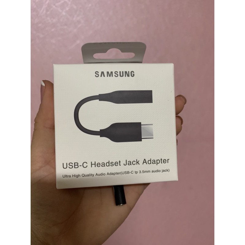 Rắc Chuyển Đổi USB Type-C sang 3.5mm chính hãng Sam Sung