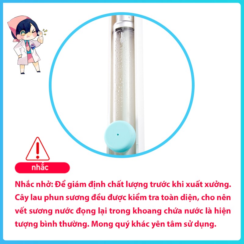 [Mã LIFEHLDEC giảm 10% đơn 99k] Cây lau nhà tự vắt phun sương MyJae xoay 360 độ thông minh