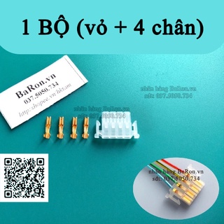 Giắc đèn, còi, xi nhan, cos pha xe máy