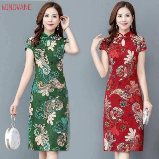 Đầm sườn xám thời trang retro 2019 cho phái đẹp