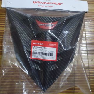 Ốp mặt nạ trước Winner X sơn vân cacbon ( hàng hãng honda)
