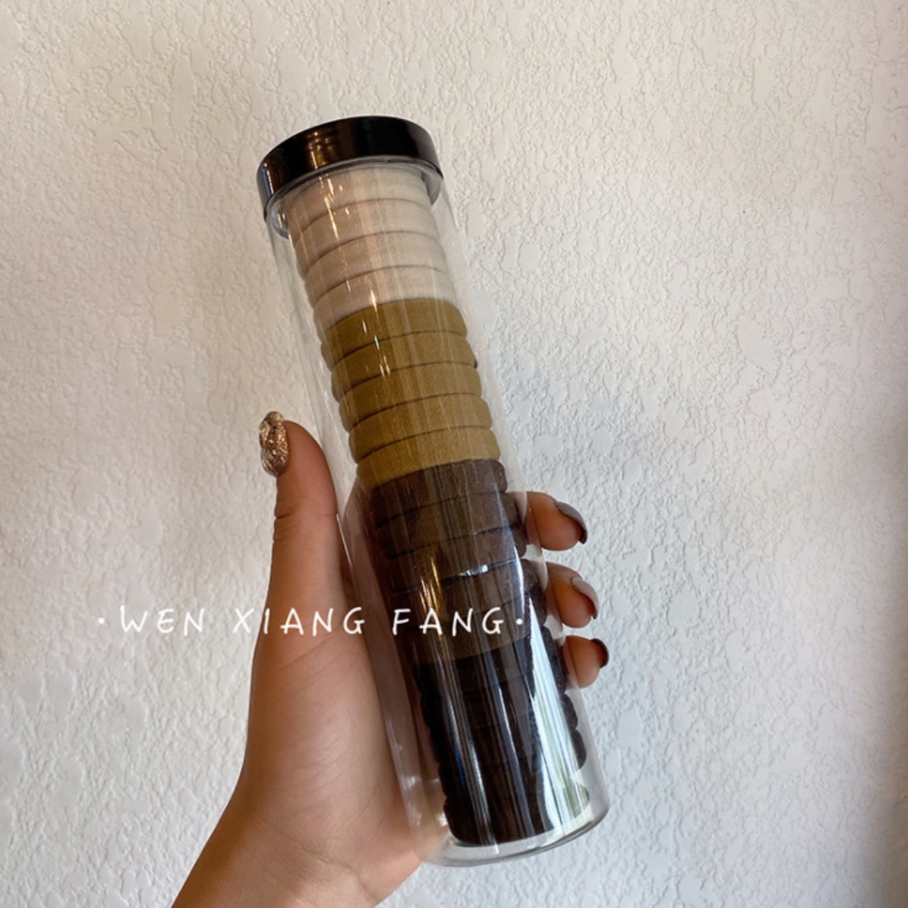 Ống dây buộc tóc nhiều màu phong cách Hàn Quốc
