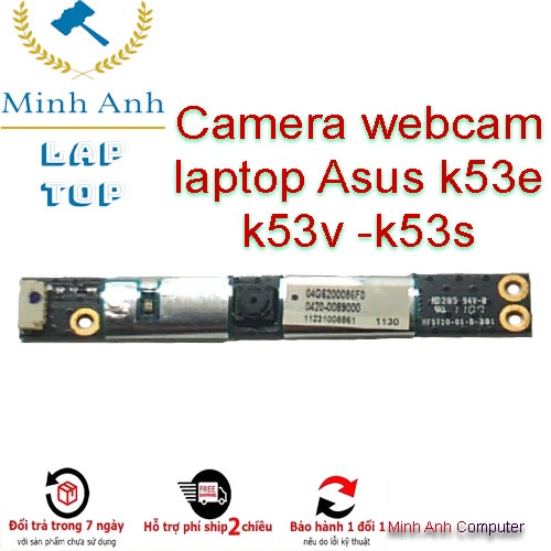 Camera webcam laptop Asus k53e k53v -k53s