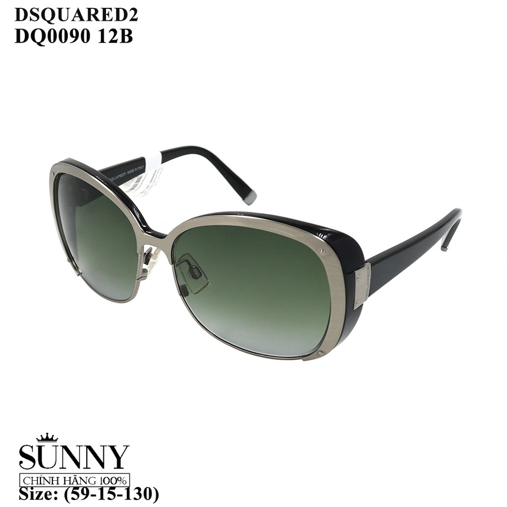 Kính mát nam nữ thời trang Dsquared2 DQ0090 nhiều màu chính hãng, thiết kế dễ đeo bảo vệ mắt