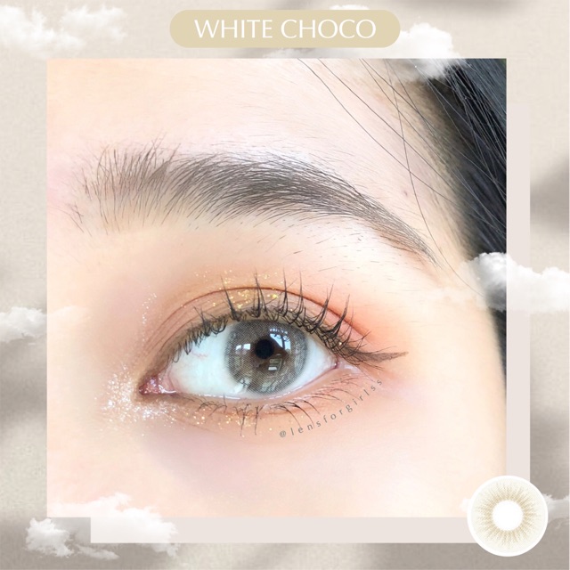 Kính Áp Tròng WHITE CHOCO - PC HYDROGEL (Hsd 6 tháng)