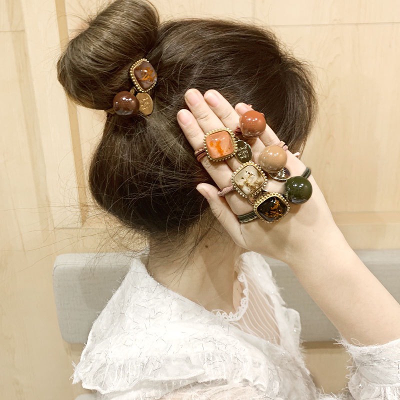 [sỉ 3,2k]Cặp tóc hoa hồng kiêu sa