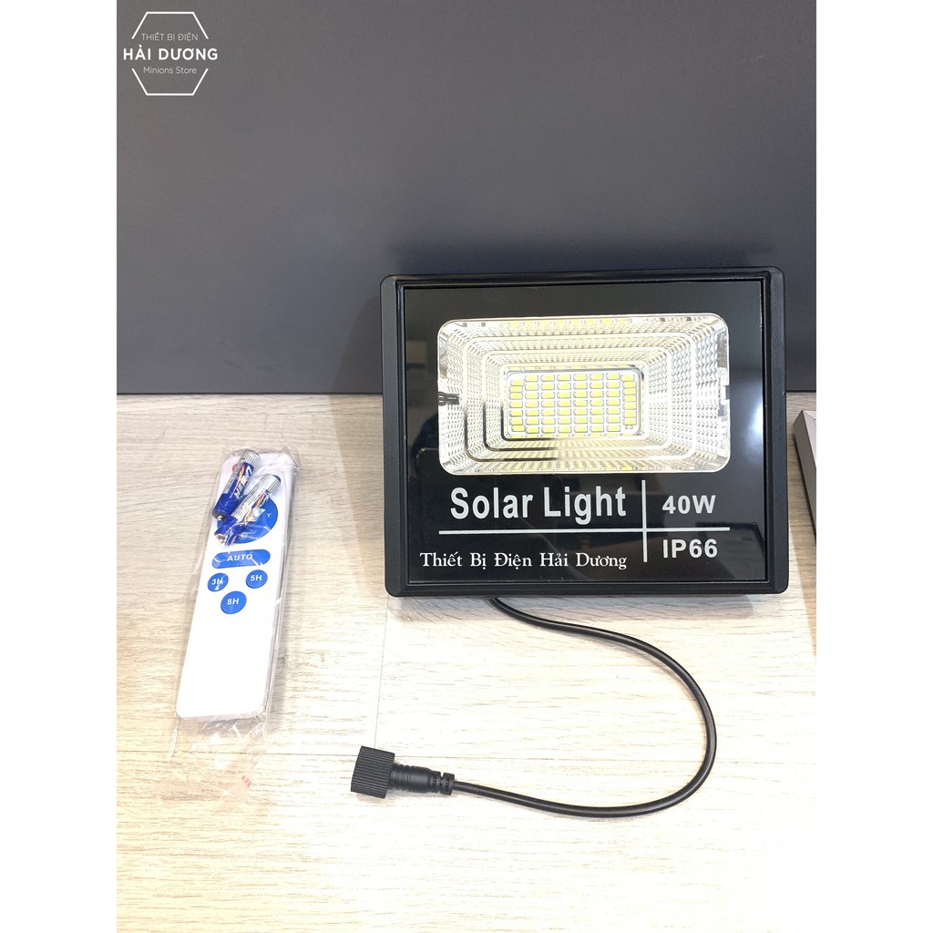 ĐÈN NĂNG LƯỢNG MẶT TRỜI SOLAR LIGHT TGD-8825 công suất 30w/40W/60w công nghệ IP66 chống nước