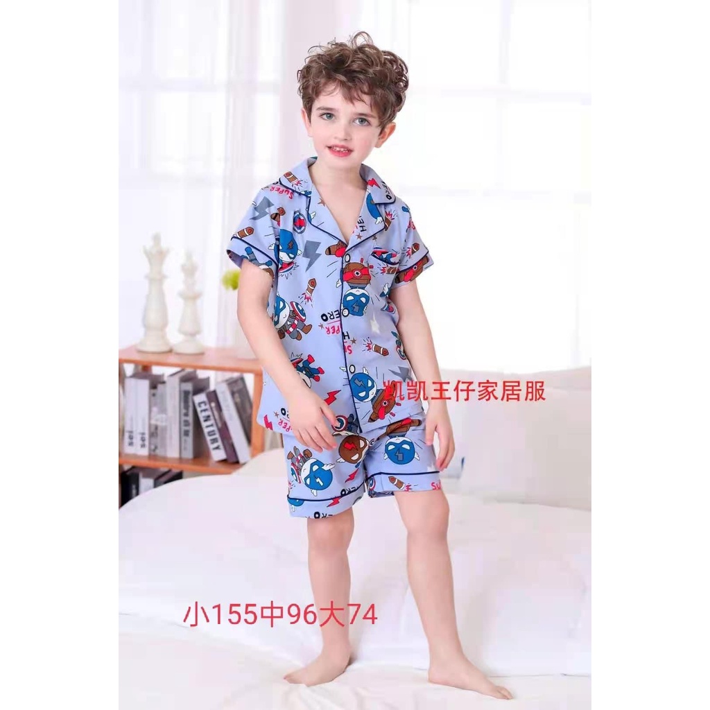 (chọn mẫu BT 26-33kg) Đồ bộ Pijama xuất hàn Kaikai size đại cho bé gái – Cotton 4 chiều