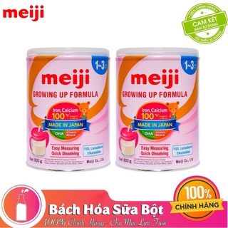 [Chính hãng] Combo 2 Lon Sữa Bột Meiji Growing Up Formula Nhập Khẩu - 800g [Date mới]