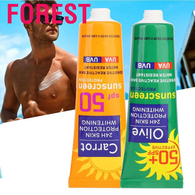 Forest Disaar Women Men Face Body Sunscreen Whitening Sun Protect UV Cream 