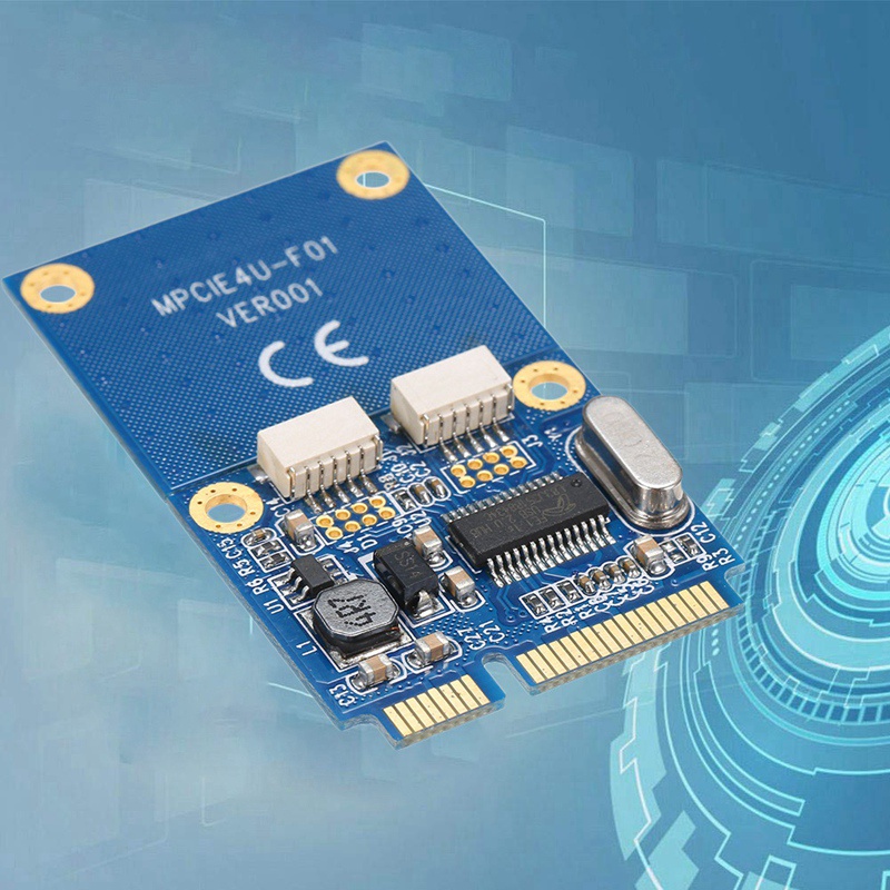 Mini PCI-E to Dual-Port USB2.0 Adapter Card with MINI PCIE Interface | BigBuy360 - bigbuy360.vn