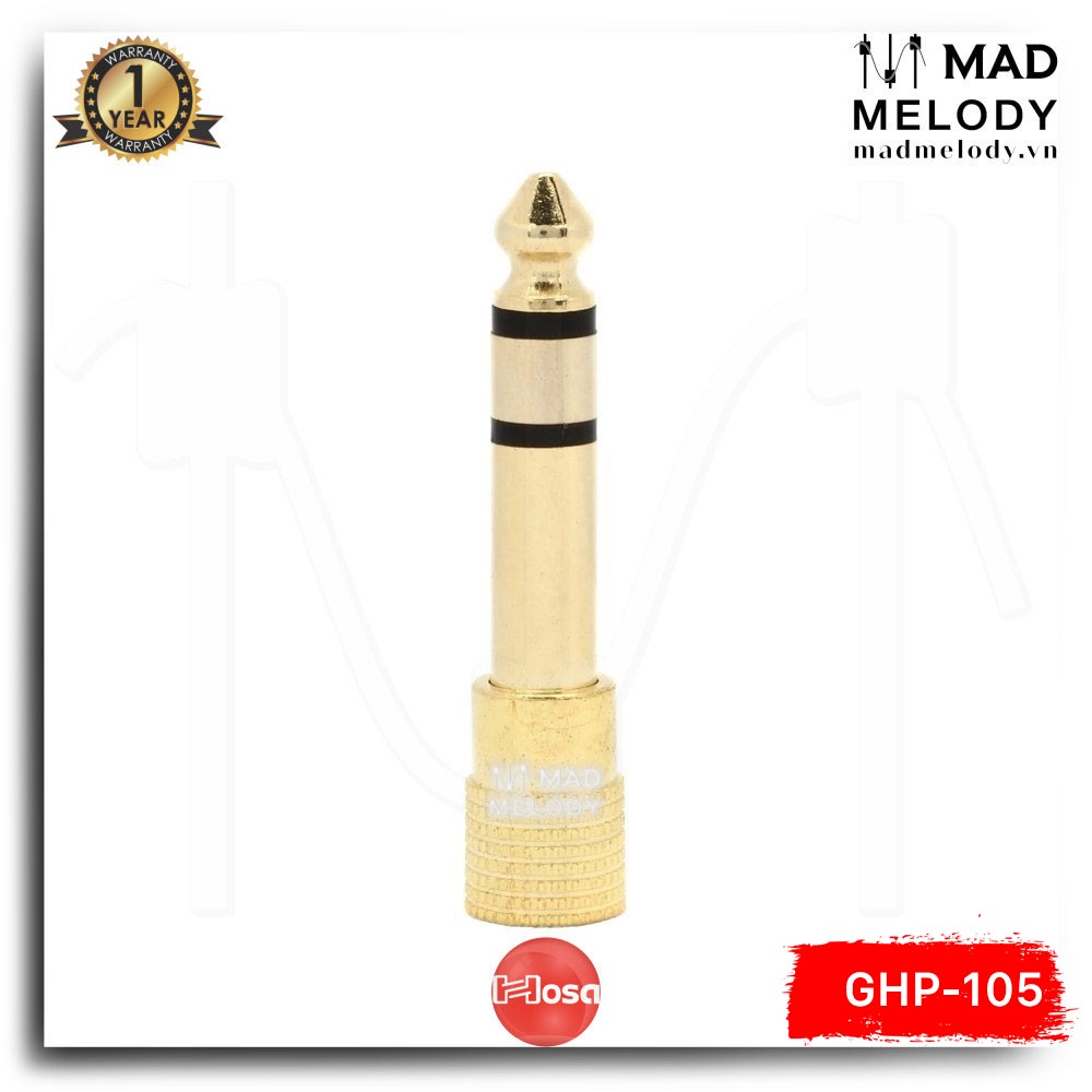 Hosa Headphone Adaptor GHP-105