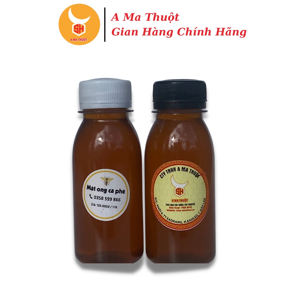 Chai 100ml Mật Ong Hoa Cà Phê Nguyên Chất Đăk Lăk AMa Thuột