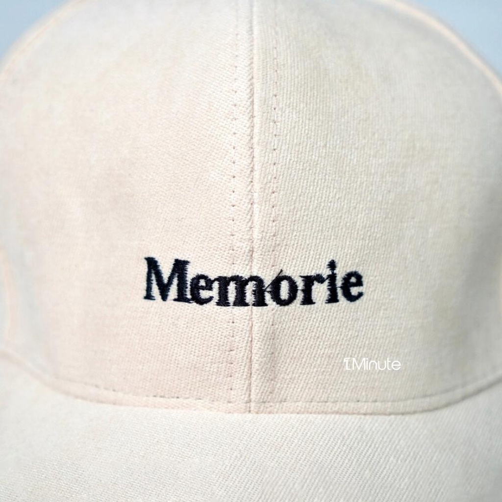 Mũ lưỡi trai - Nón kết thêu chữ Memorie phong cách Ulzzang form unisex nam nữ