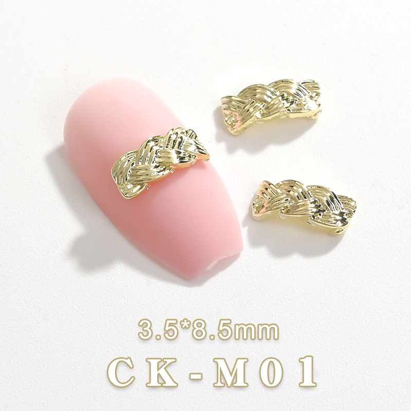 Phụ Kiện Trang Trí Móng Tay Bằng Hợp Kim Thiết Kế Mới Cao Cấp Thời Trang