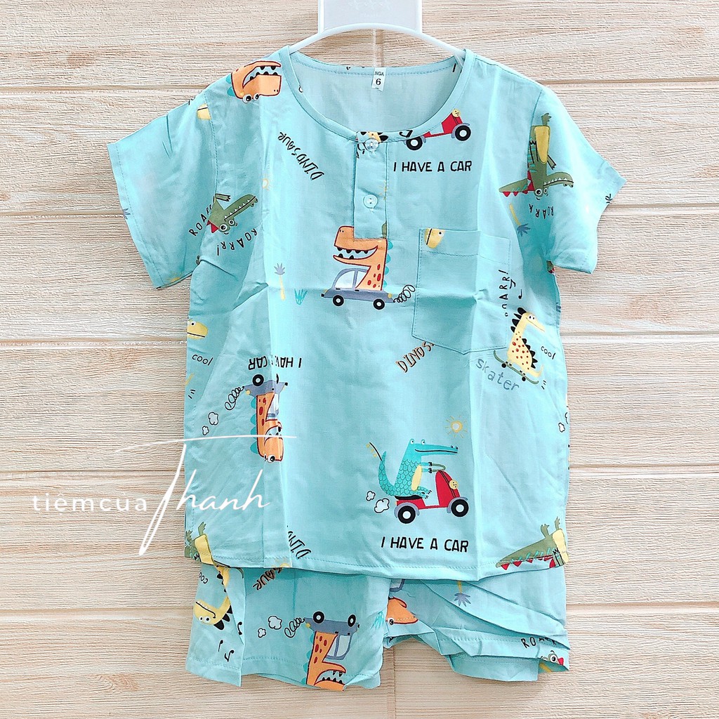 [Chat chọn mẫu] Bộ Tôn 2 da loại 1 - Bé Trai - Mềm Mịn Mát, Ít Rút 4-36kg (Tole/Lanh - Được Chọn Mẫu) | BigBuy360 - bigbuy360.vn