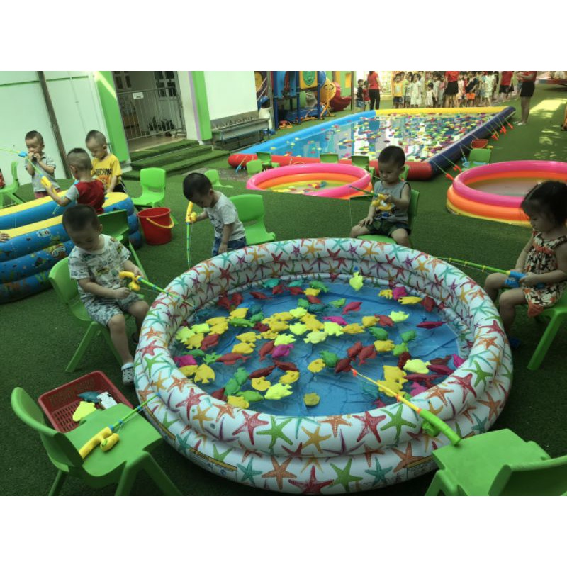 Cần câu cá trẻ em ♥ loại đẹp♥ Giá tại xưởng siêu tốt♥ Hàng chuyên cung cấp các khu vui chơi để chơi trò câu cá