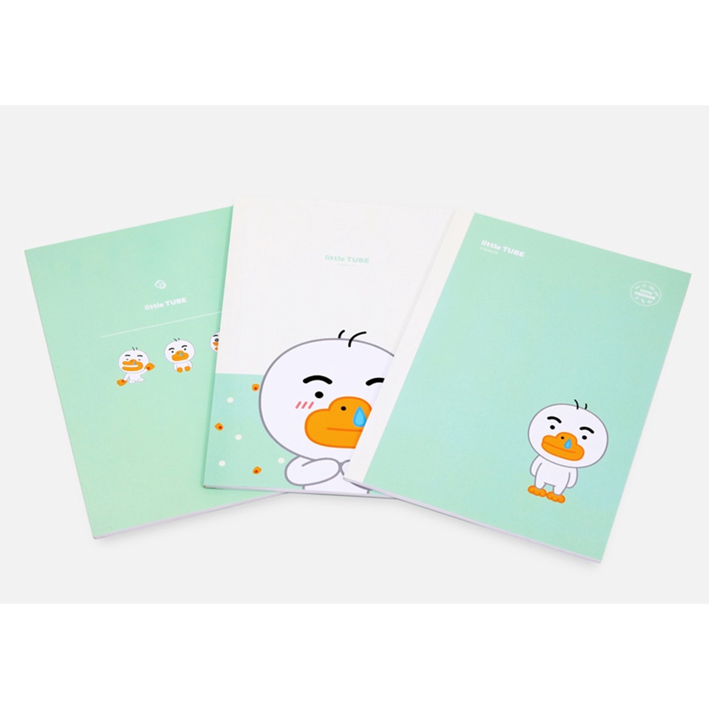 Set 3 Cuốn Sổ Tay A5 Ryan Kakao Friends