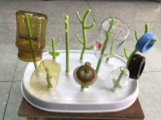 Combo giá phơi bình ống uống sữa