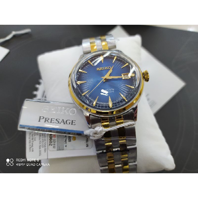 Đồng Hồ Cơ Seiko Presage Automatic dành cho nam( tặng kèm 1 bộ dây da )