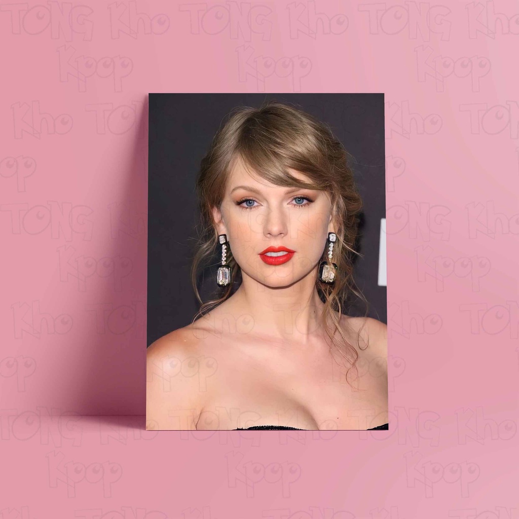 Tấm Postcard cao cấp giấy 260gsm in hình TAYLOR SWIFT ca sĩ US-UK ảnh đẹp nhiều mẫu