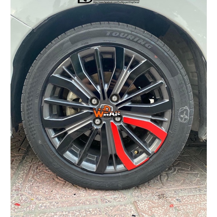 Decal dán mâm city 2019 (5bánh)