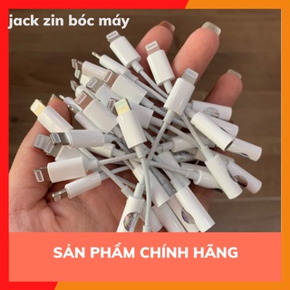 Jack chuyển đổi chân tai nghe iPhone 7/8 bóc máy (Lightning sang AUX 3.5mm)(BM-01210)