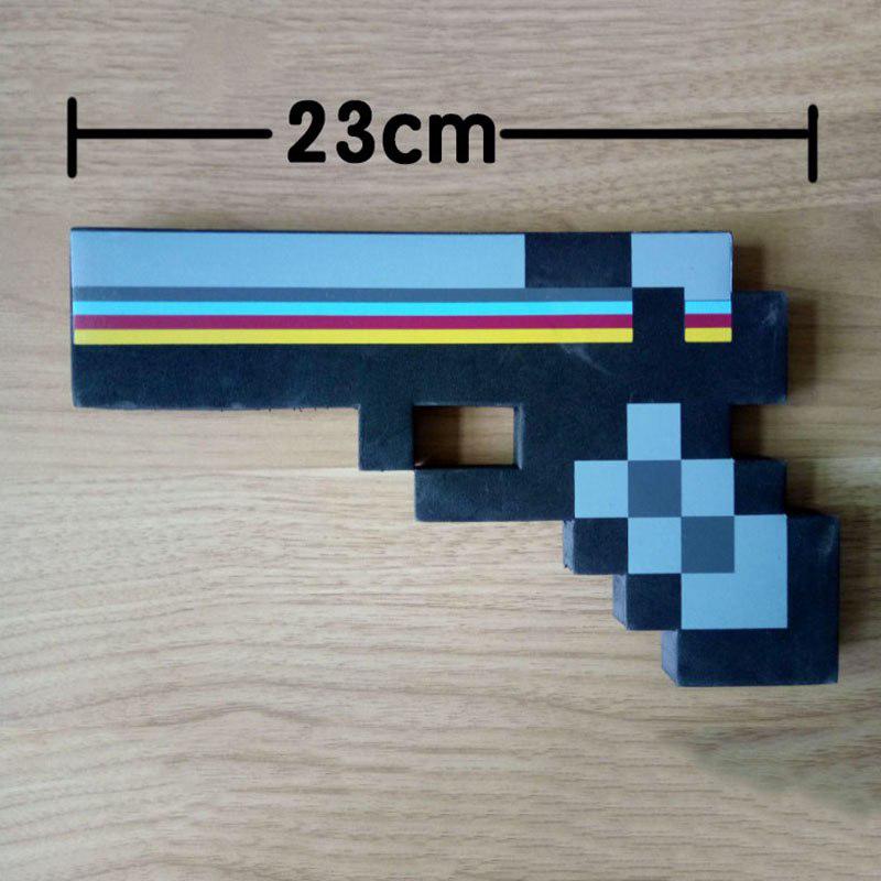 Súng đồ chơi minecraft chất liệu eva