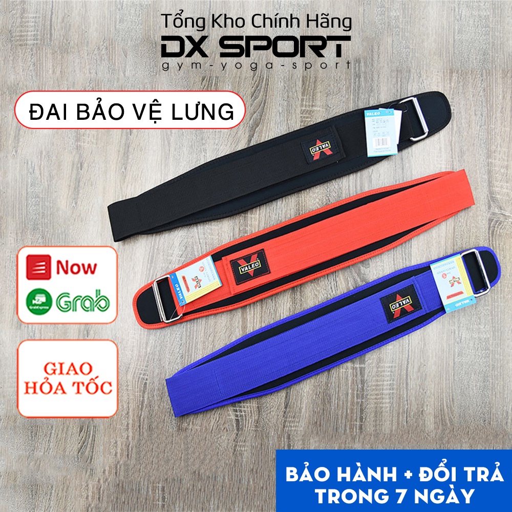 Đai Lưng Mềm Tập Gym VALEO - Phụ kiện Tập Gym chính hãng cao cấp