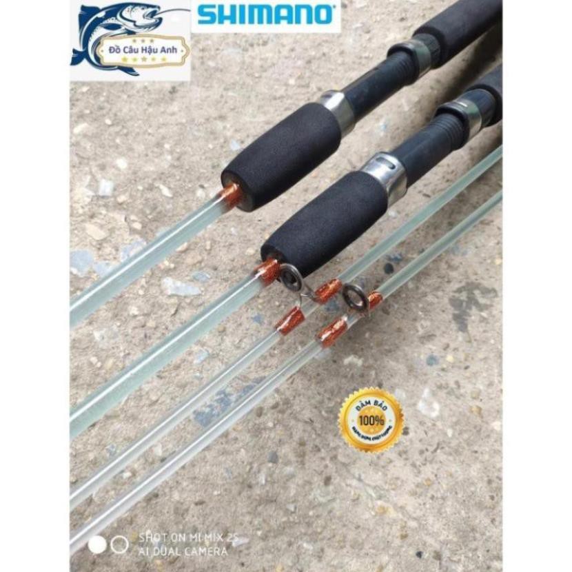 [Mã FAMAYMA2 giảm 10K đơn 50K] Cần câu cá Shimano 2 khúc đặc trong suốt tải cá 10kg