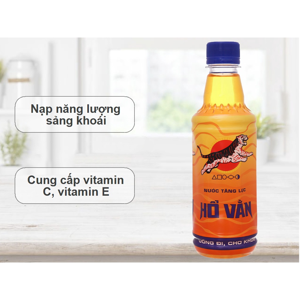 Lốc 6 chai Nước tăng lực Hổ Vằn 330 ml/chai