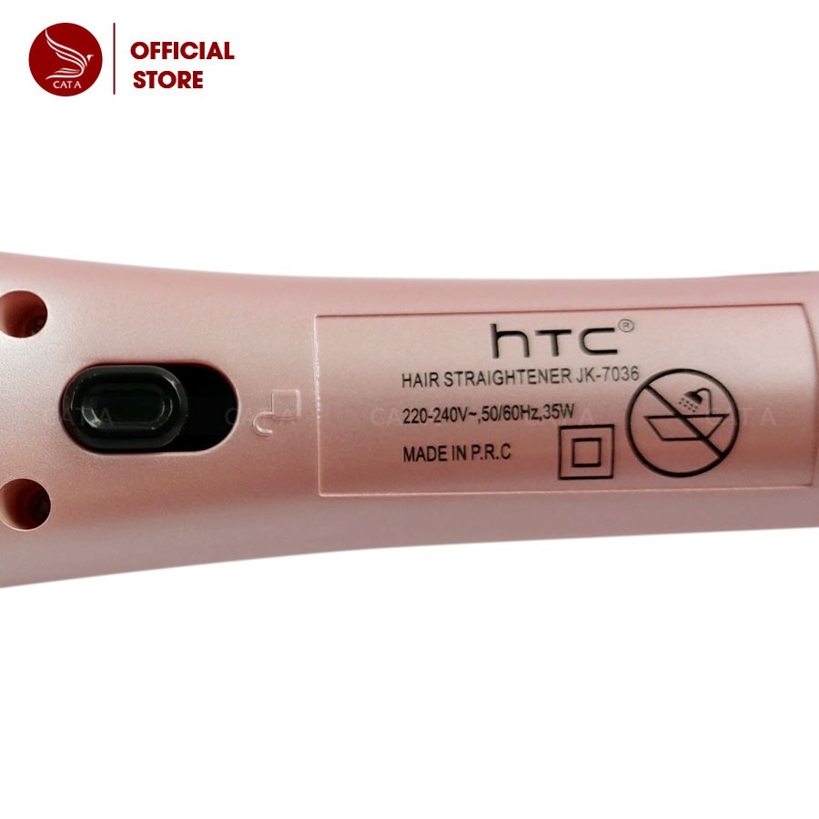 MÁY ÉP TÓC, UỐN TÓC 2IN1 CHÍNH HÃNG HTC - JK7036 - Là thẳng tóc, Uốn tóc không gãy tóc - Dụng cụ tạo Kiểu, làm đẹp !