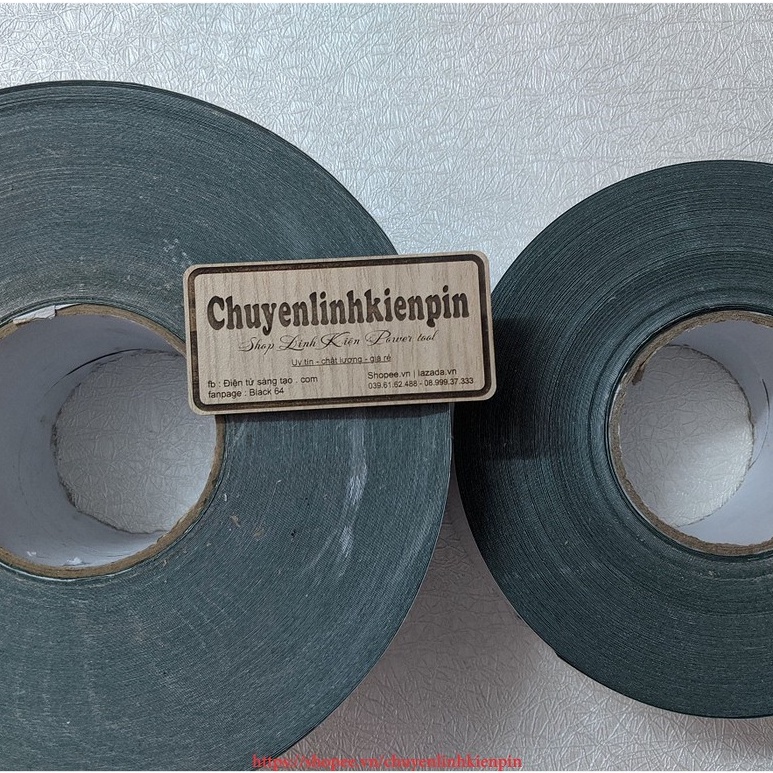 Giấy Dán Cách Điện, Cách Nhiệt Đóng Cell Pin 18650 Bản 65mm ( BL64_114 )