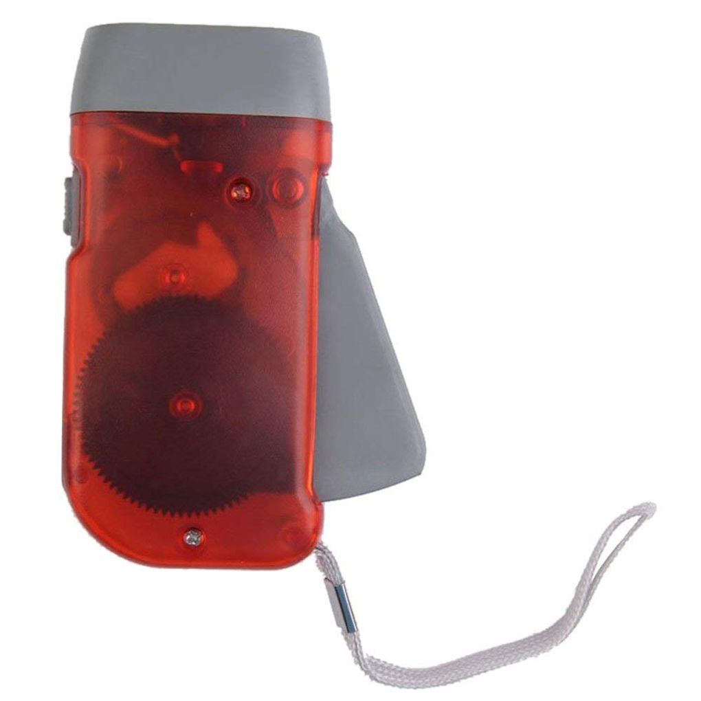 Tay bấm nguồn đèn pin 3 LED trong suốt cắm trại cầm tay ngoài trời