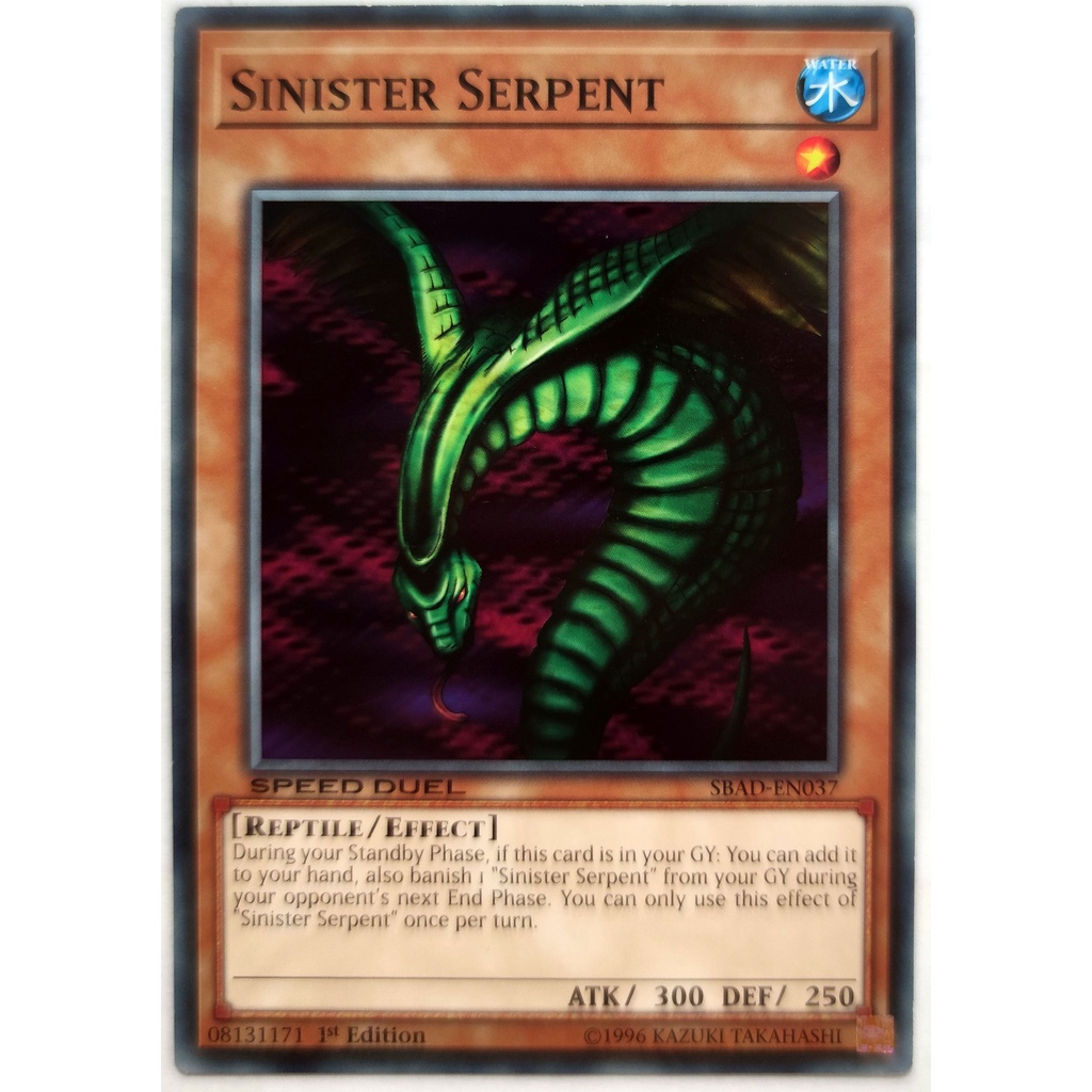 [Thẻ Yugioh] Sinister Serpent |EN| Common (Duel Monsters)