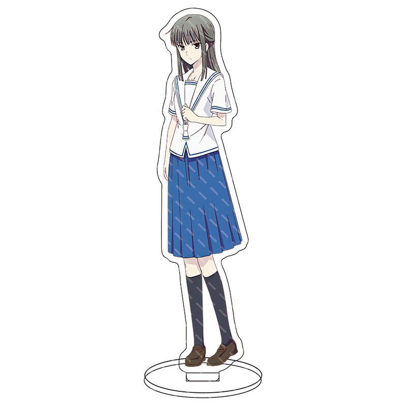 Mô hình nhân vật anime Honda Tohru Sohma Kyo Sohma Yuki chất liệu acrylic cao 16cm