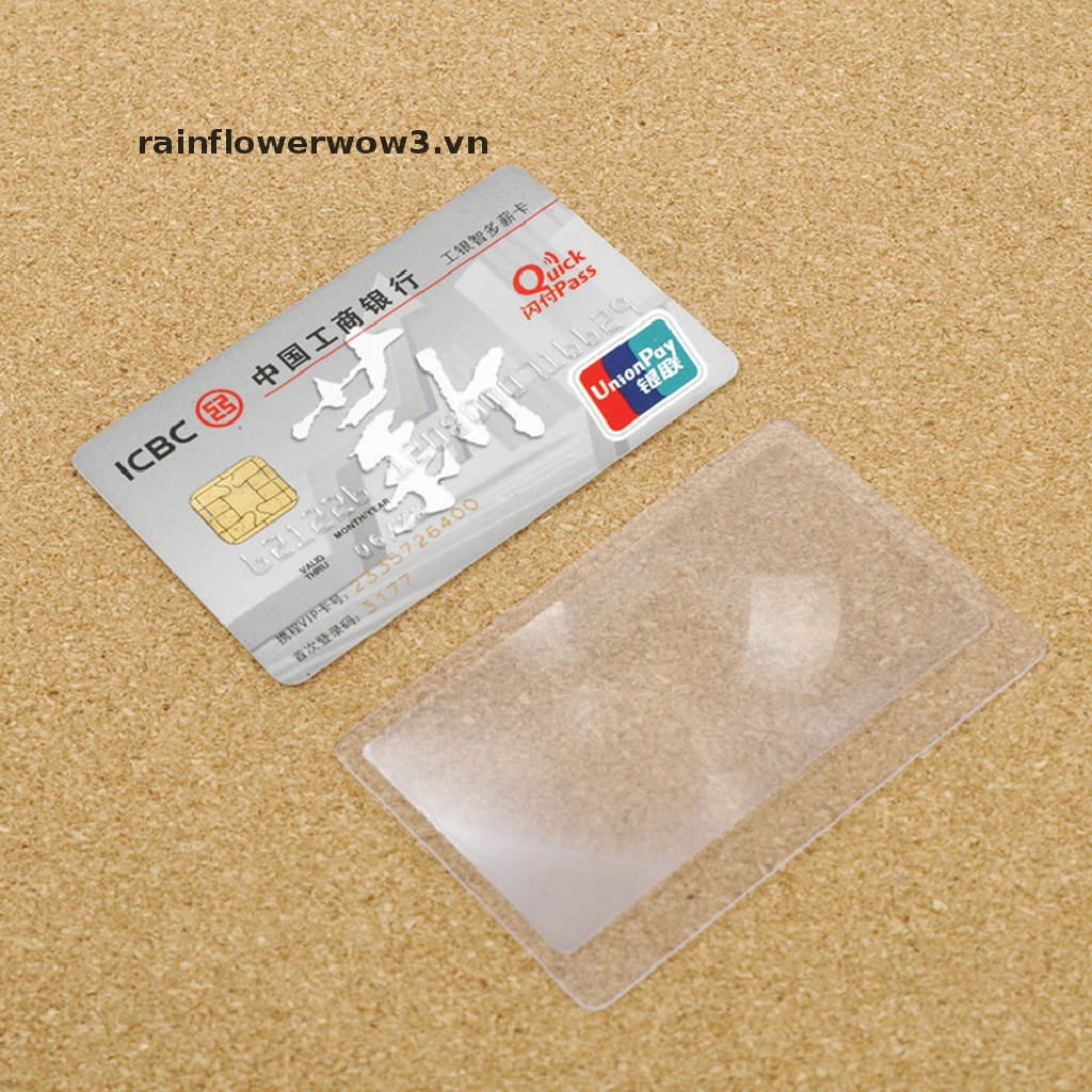 Bộ 10 Thẻ Tín Dụng 3X Chuyên Dụng Cho Đọc Sách