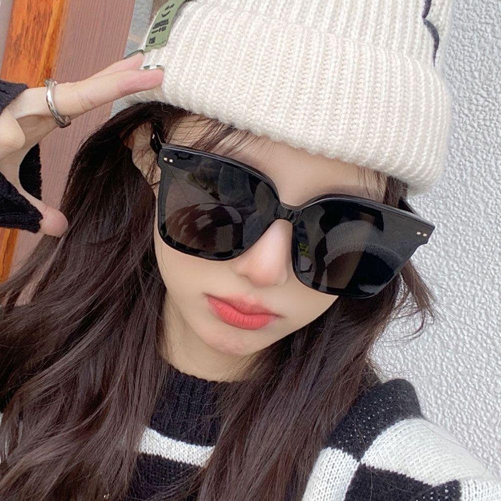 TWINKLE Kính Mát Gọng Vuông Phong Cách Vintage Thời Trang Cho Nam Nữ