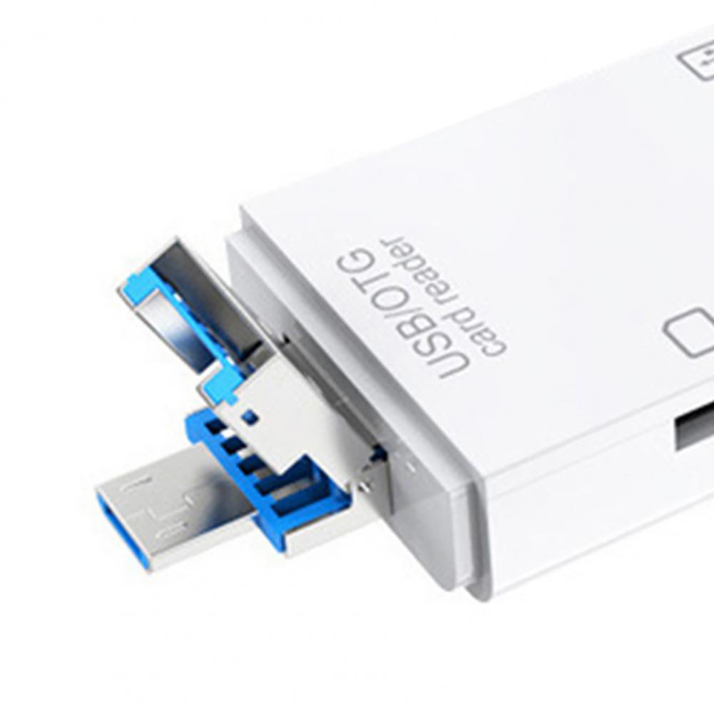 Đầu Đọc Thẻ Nhớ SD USB 2.0 TF / Mirco SD 6 Trong 1