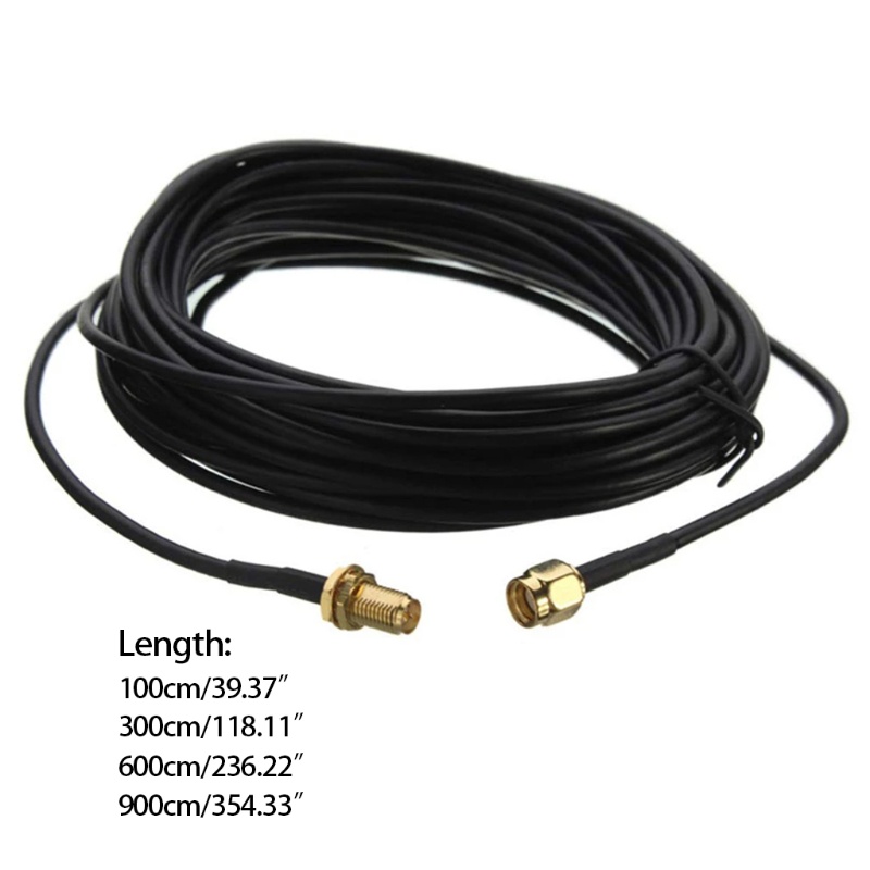 Cáp Ăng Ten WiFi RP-SMA Dài 1m 6m 9m