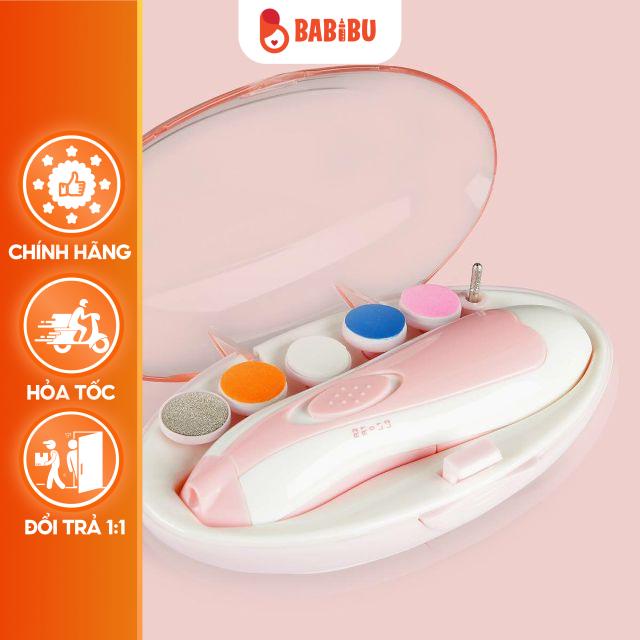 Máy Cắt Móng Tay Cho Bé, Máy Dũa Mài Móng Tay Cho Trẻ Sơ Sinh Không Cảm Giác Đau Babibu - MCMTTD