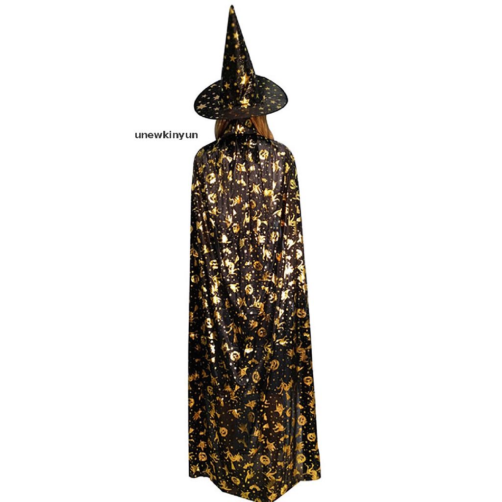 yun RuiYELE - Mantello da strega cappello e cappello kinh dị hóa trang halloween kinh dị | BigBuy360 - bigbuy360.vn