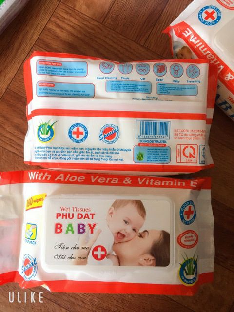 Khăn ướt đa năng baby 100 tờ