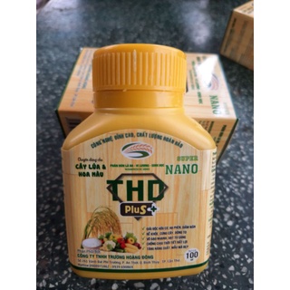 Phân bón sinh học THD Plus _ THD cho cây lúa và hoa màu