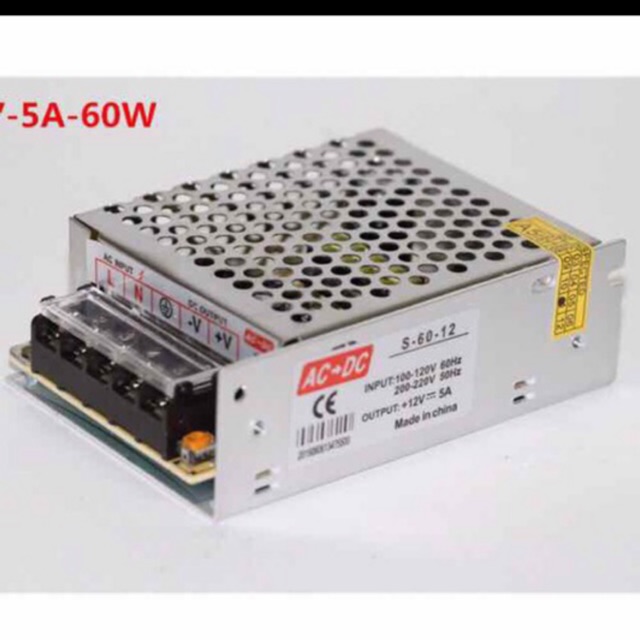 Nguồn tổ ong 12V 5A