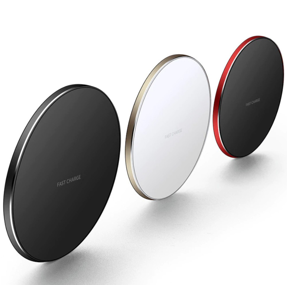 10W Fast Wireless Charger Charging Pad Đế sạc bộ sạc không dây nhanh 10W