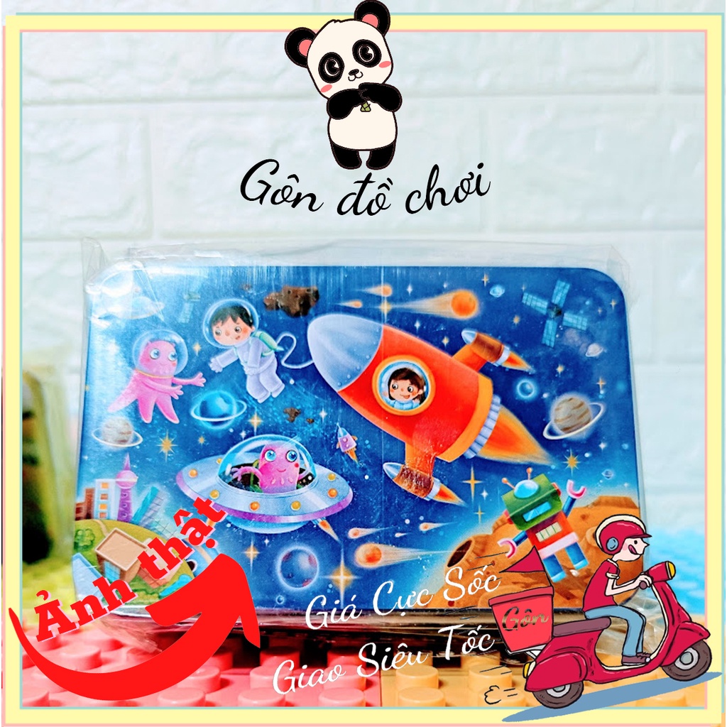 Bộ Tranh Ghép Hình Bằng Gỗ 60 Mảnh Cho bé 3-10 Tuổi Giúp Phát Triển Tư Duy Toàn Diện Gôn đồ chơi