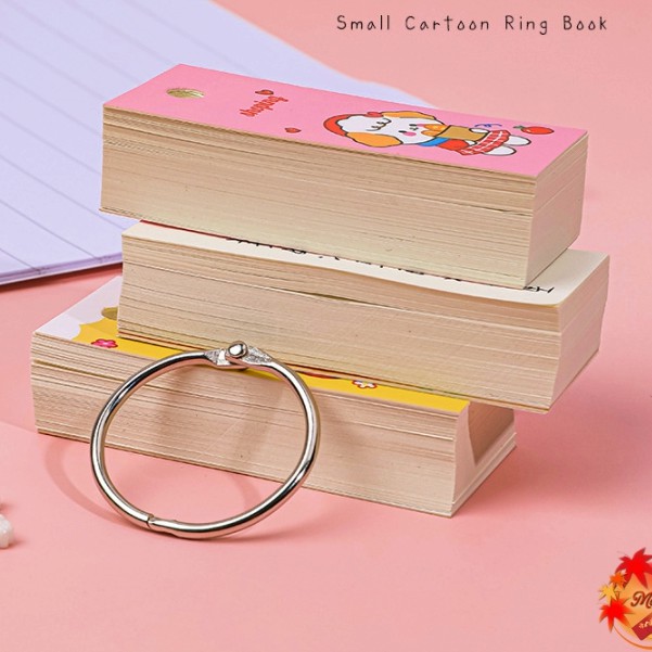 Thẻ Flashcard thẻ học từ vựng tiếng Anh- Nhật - Hàn - Trung cao cấp (Tặng kèm khoen)